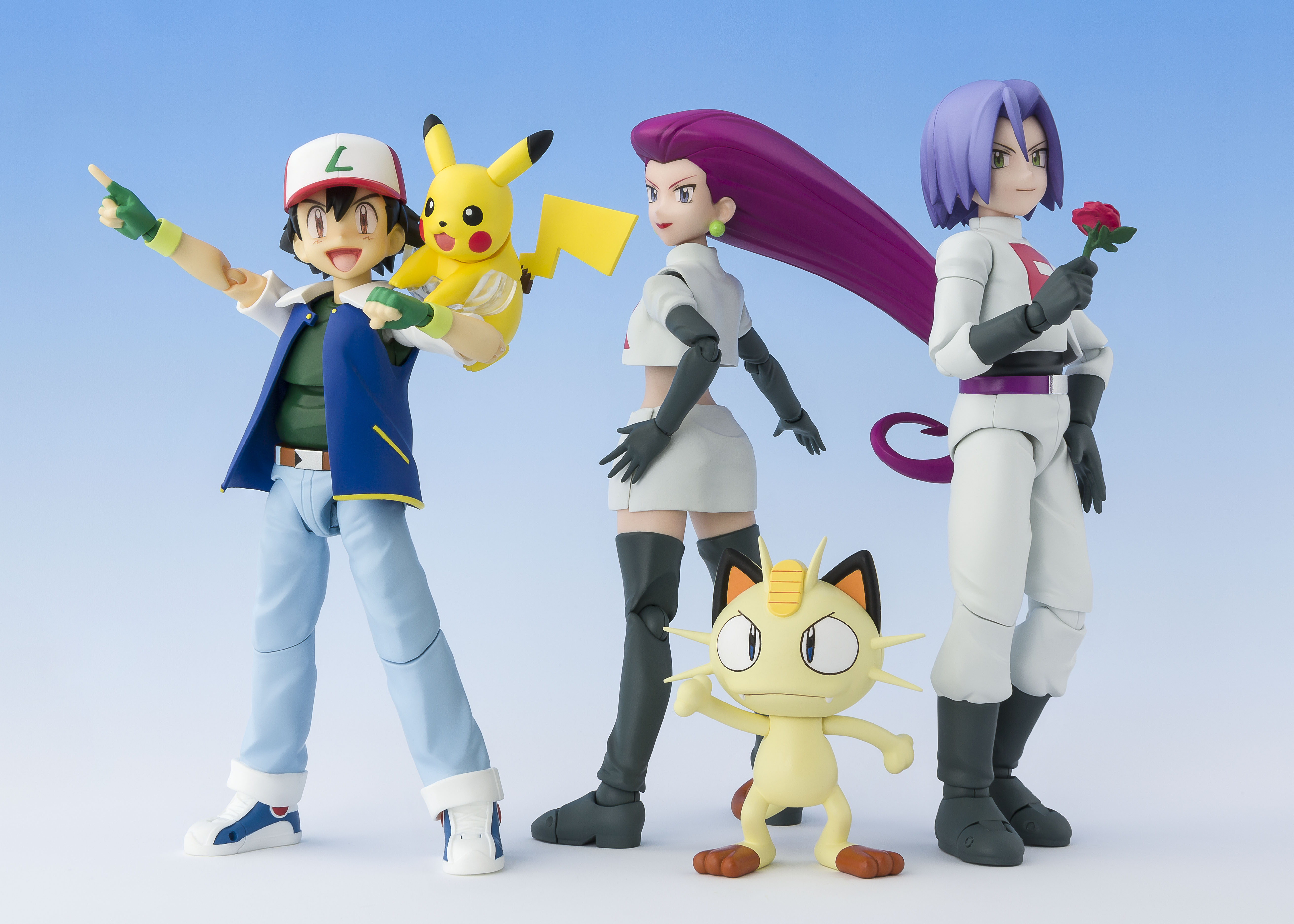 TVアニメ『ポケットモンスター』放映20年目の今年、「サトシ&ロケット団」の限定スペシャルセットが登場!