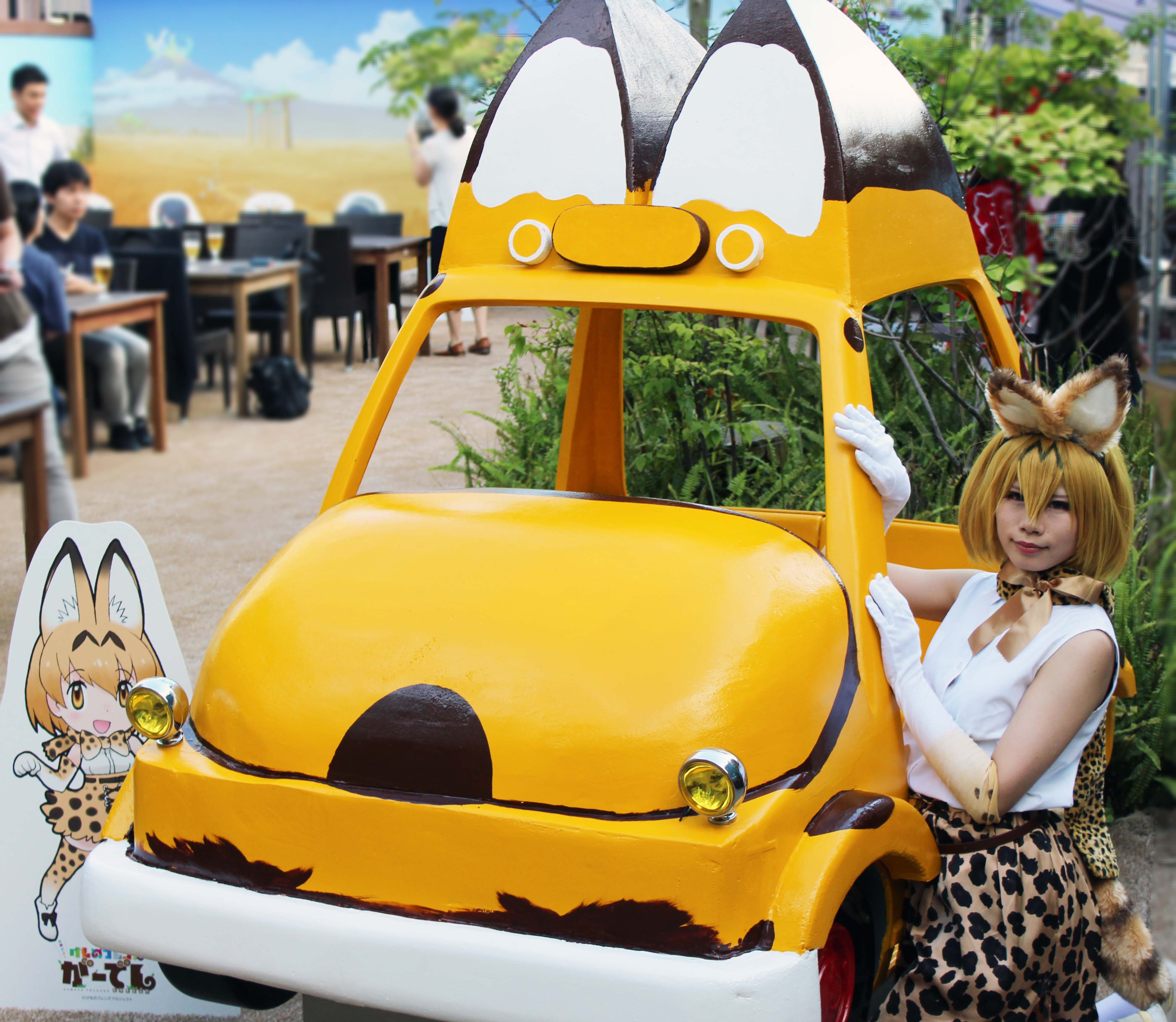 池袋にジャパリパーク出現!けものフレンズがーでん