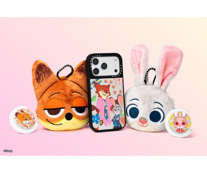 『ズートピア2』×「CASETiFY」ジュディ&ニックをフィーチャーしたテックアクセサリーが登場!