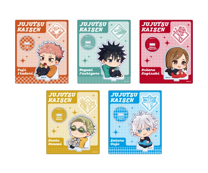 「呪術廻戦」雑貨が「イオン」限定で登場!「くつろぎタイム」テーマのイラストがかわいい♪