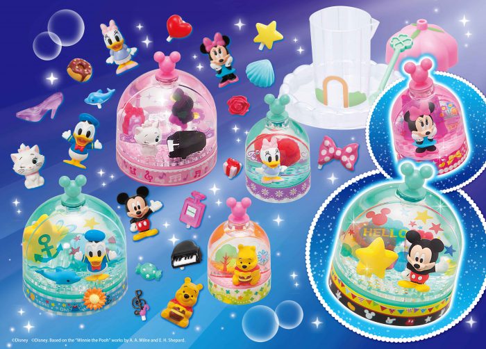 ディズニーキャラクターのかわいいアクアドームキット登場