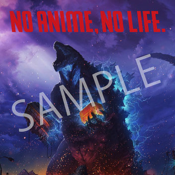 NO ANIME, NO LIFE. × GODZILLA 怪獣惑星タワーレコードとのコラボレーション、キャンペーン始動！！