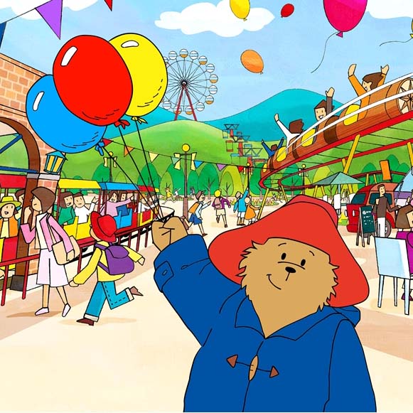 イギリス生まれの人気キャラクター「パディントン ベアTM」の世界初となるテーマパークが誕生！