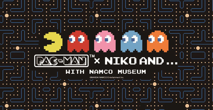 パックマン × niko and …コラボアイテム発売！