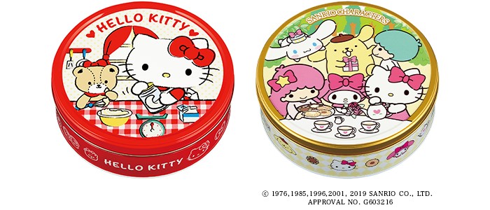 缶にもクッキーにもキティちゃんが♡サンリオ×ブルボンの新商品が発売！