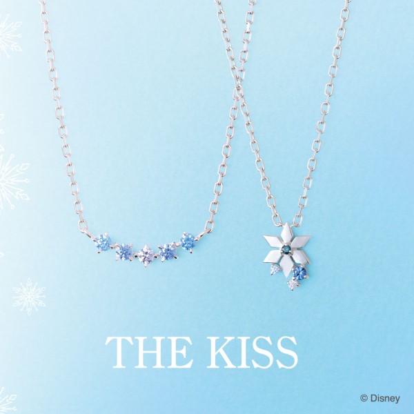 「アナ雪」デザインのネックレスがTHE KISSから登場♪