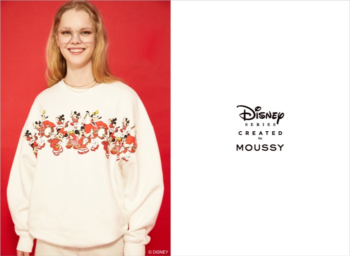 「Disney SERIES CREATED by MOUSSY」2020 EARLY SUMMER COLLECTIONが発売