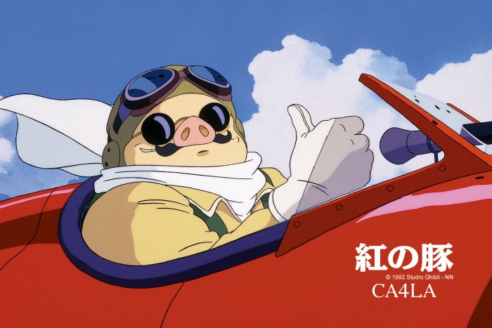 ジブリ「紅の豚」ポルコ・ロッソのフライトキャップ＆ハットが「CA4LA」から登場！