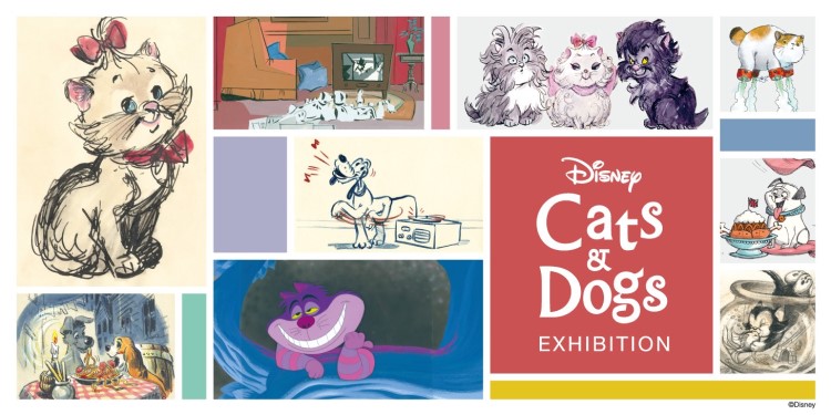 ディズニーの”犬と猫”をフィーチャー！「キャッツ＆ドッグス展」松屋銀座で開催