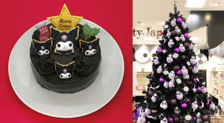 クロミのクリスマスケーキや真っ黒ソフトクリームが登場！「Hello Kitty Japanダイバーシティ東京 プラザ店」のクリスマス