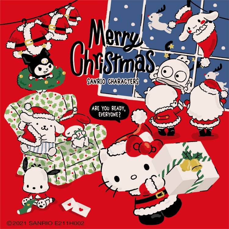 「サンリオ 2021 クリスマススペシャルショップ」小田急新宿店にオープンするよ～！