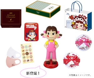 「不二家」×「銀座三越」バレンタインを彩るイベント開催♪ペコちゃん人形入りのハッピーバッグ販売も！
