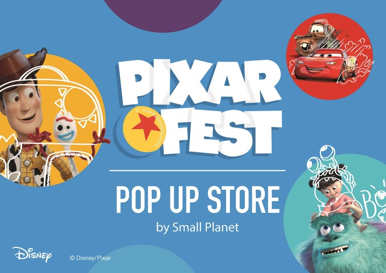 ピクサーの人気キャラアイテムが新宿小田急に大集合！「PIXAR FEST POP UP STORE by Small Planet」開催