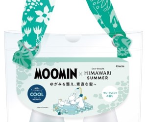 「ムーミン」×「ディアボーテHIMAWARI」夏のシャンプー＆コンディショナー登場！セットの透明バッグ可愛い♪