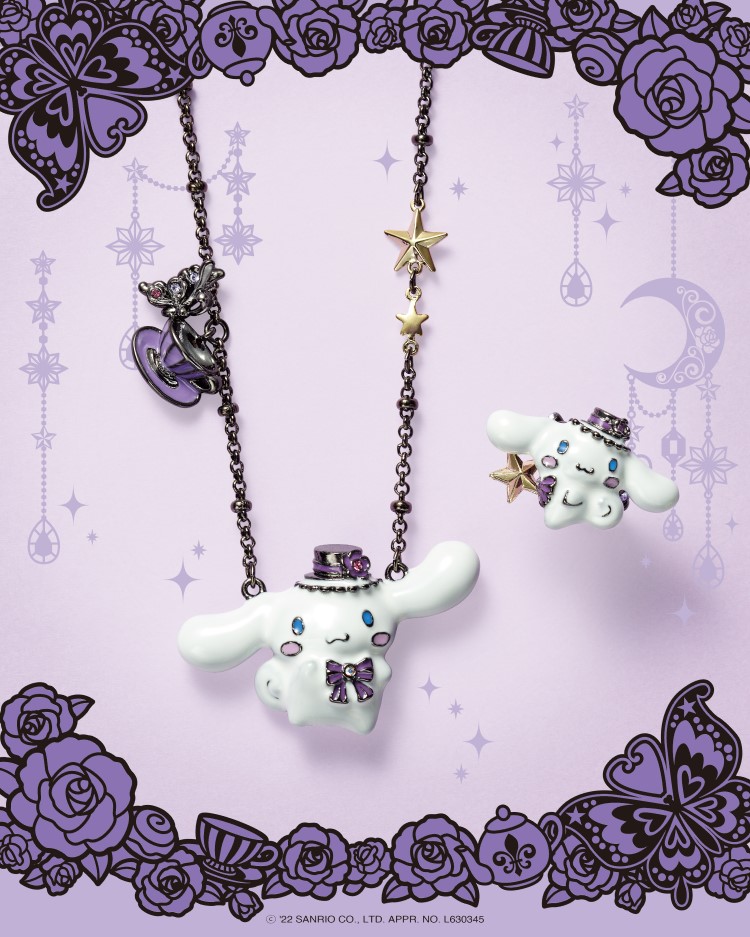 ANNA SUI×シナモロール」コラボレーションアクセサリーが登場