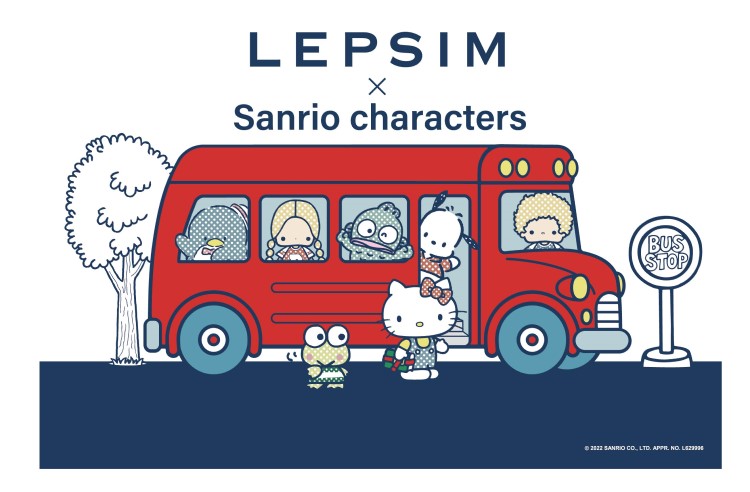 サンリオキャラクター×「LEPSIM」コラボ！懐かしさを感じる全19アイテムが登場