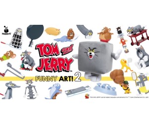 「トムとジェリー」へんてこ姿のアートのグッズが当たる！「Happyくじ」がセブン-イレブン＆イトーヨーカドーで発売