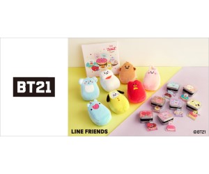 「BT21 BABY」たちがあま～いドーナツデザインに♡Tファンサイト＆TSUTAYAオリジナルグッズが登場！