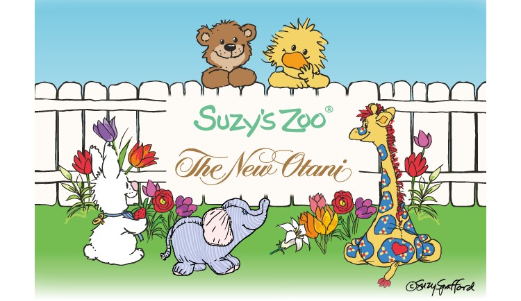 「Suzy’s Zoo（スージー・ズー）」×「ホテルニューオータニ」コラボルームの内装＆オリジナルグッズが公開！