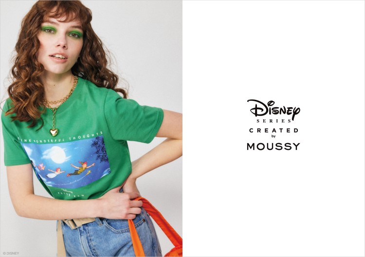 「Disney SERIES CREATED by MOUSSY」新作発売！「ピーター・パン」デザインやVINTAGE調のアイテムが登場