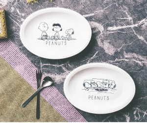 「スヌーピー」磁器のオーバル皿豪華2枚セットが付録に！『cookpad plus』発売