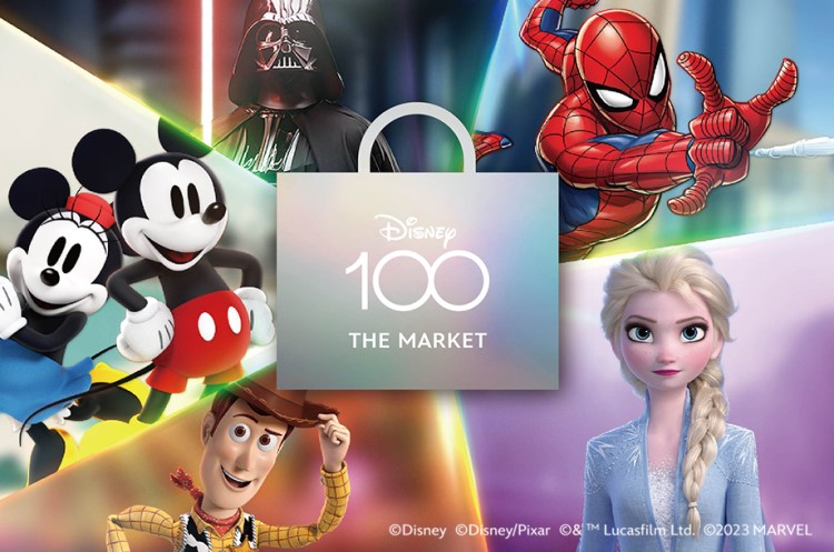 『Disney100 THE MARKET in 伊勢丹新宿店』8日間限定開催！3,000点以上の商品が大集結