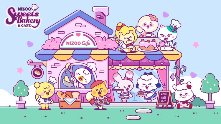 NiziUオフィシャルキャラクター「NIZOO」カフェが今年も開催！