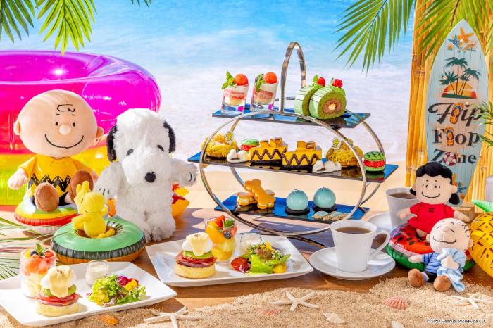 モーニングハイティー「Snoopy Summer Beach Time」