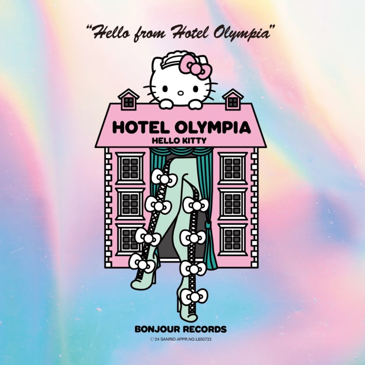 bonjour records×Hotel Olympia×HELLO KITTY トリプルコラボレーションコレクション第二弾が登場！