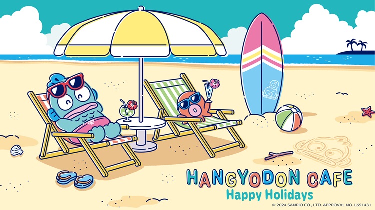 「ハンギョドン カフェ ～Happy Holidays～」期間限定オープン！コンセプトは“夏の休日”