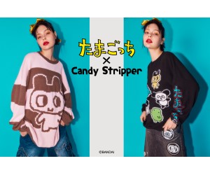 「たまごっち」×「Candy Stripper」平成レトロなコラボアイテムが登場！