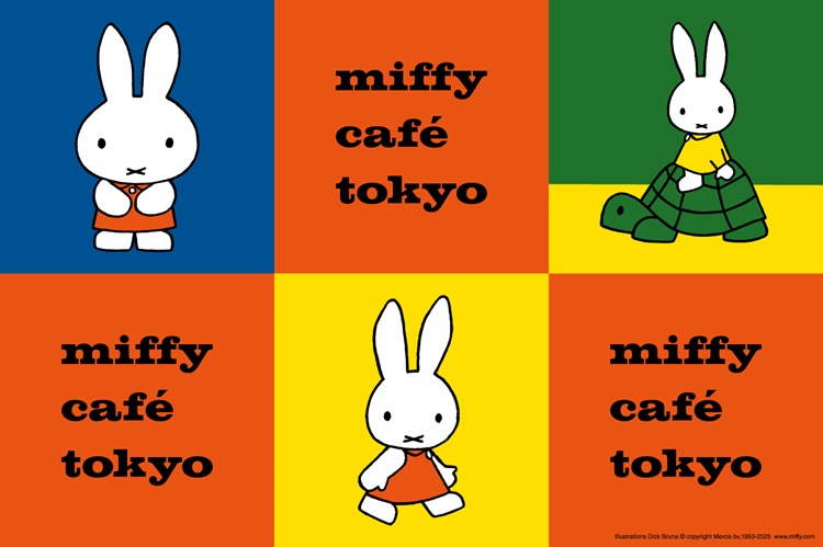 ミッフィーのアートを食と共に感じ、体感できるカフェ「miffy café tokyo」が名古屋にやってくる！