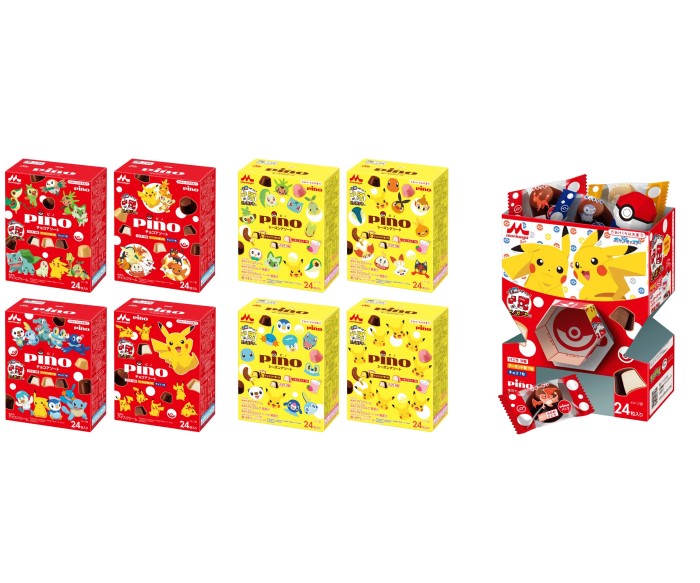 ポケモンパッケージの「ピノ」シリーズ新発売!オリジナルピックや「ピノガチャ」が楽しめる