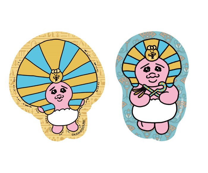 「おぱんちゅうさぎ」と「ACN ラムセス大王展 ファラオたちの黄金」コラボ！オリジナルグッズが登場
