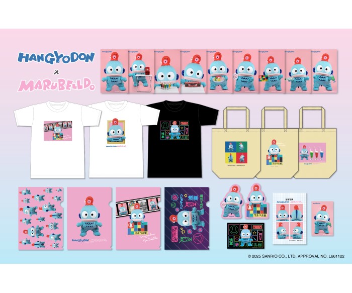 ハンギョドンがまるで昭和アイドルに!?プロマイドの「マルベル堂」コラボグッズが登場!