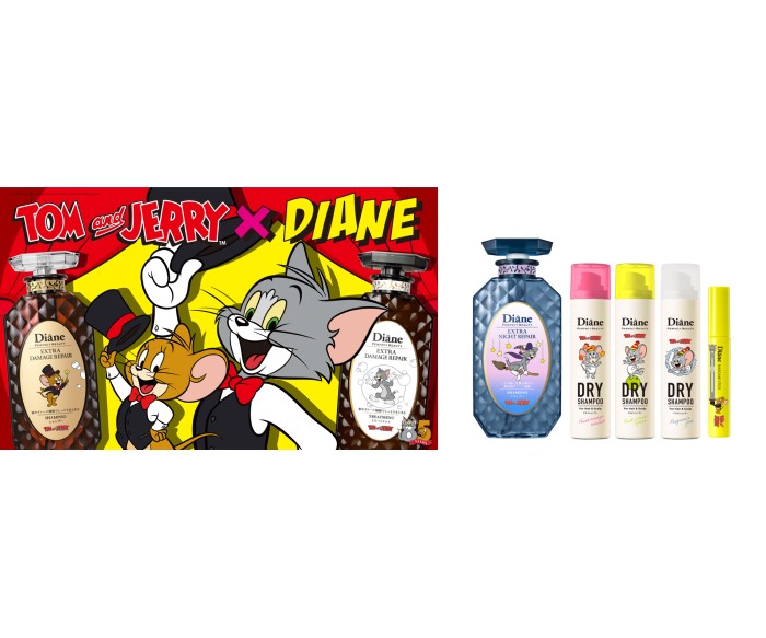 「トムとジェリー」×「ダイアン」コラボ商品が登場!お買い物で「お風呂ステッカー」がもらえる