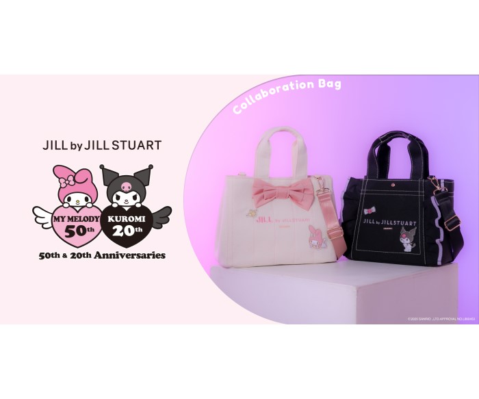 マイメロディ&クロミ×「JILL by JILL STUART」初コラボ!トートバッグとチャームが発売中