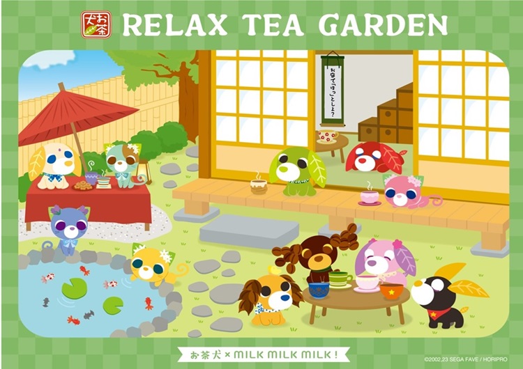 「お茶犬」×「MILK MILK MILK!」カフェがオープン!濃厚なミルクのドリンク&パフェが楽しめる