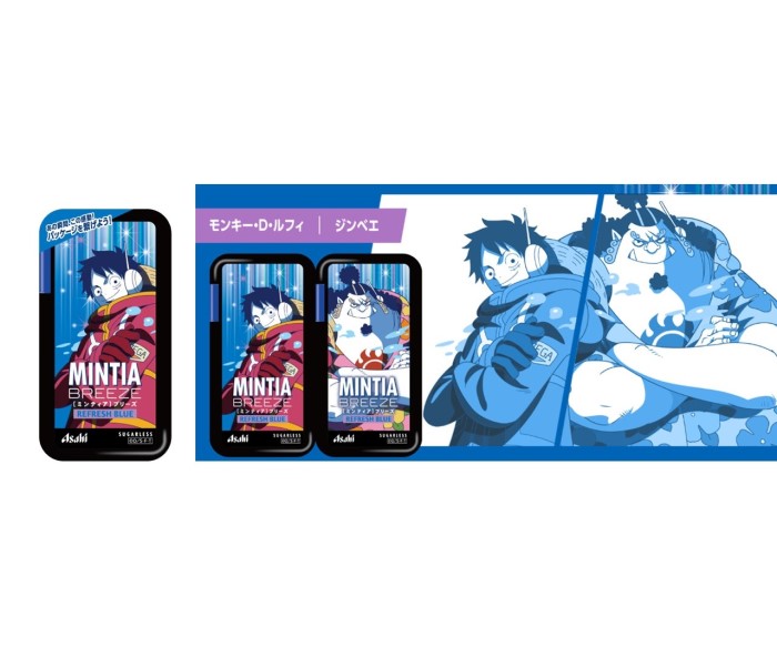 「ミンティア」×「ワンピース」エッグヘッド編デザインのコラボパッケージ発売!