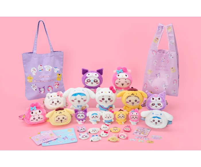 「ちいかわ×サンリオキャラクターズ」なりきりコスチュームがキュートな全21アイテムが発売!