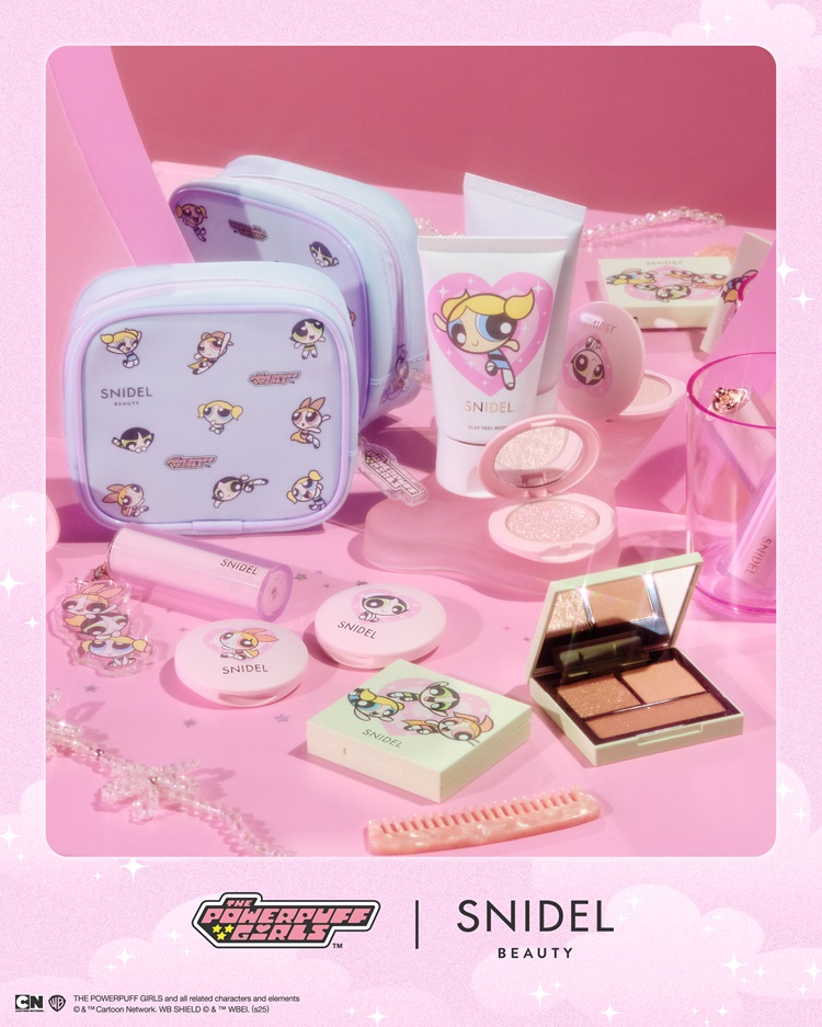 「パワーパフ ガールズ」×「SNIDEL BEAUTY」初コラボ!限定パッケージのコスメが発売