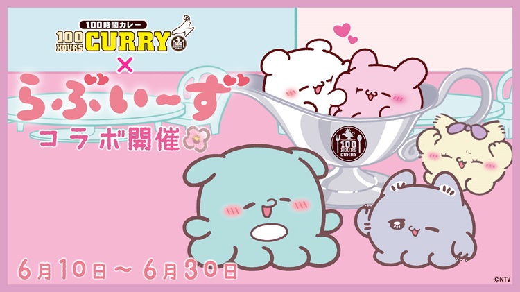 『らぶいーず』×『100時間カレー』コラボカレーや1年間の通販セットが登場!