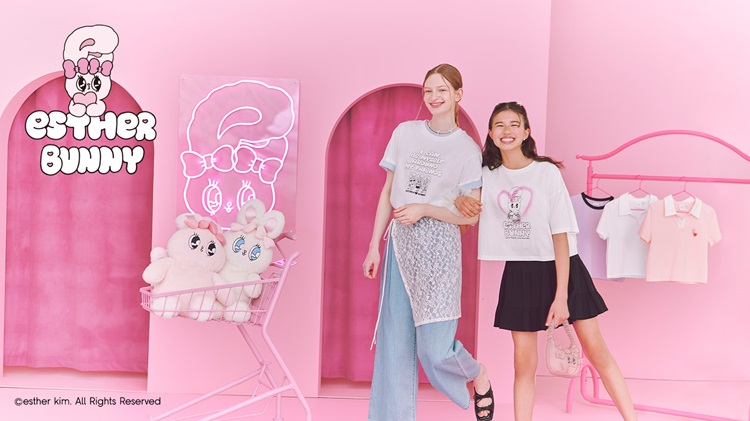 「エスターバニー」×「ジーユー」初コレクションが登場!