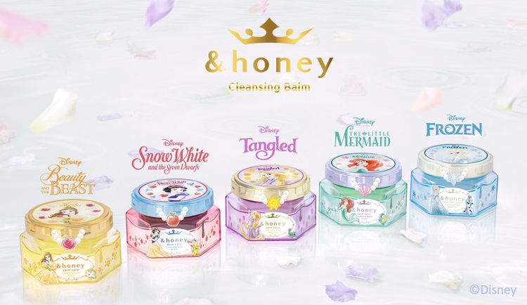 ディズニープリンセス&アナと雪の女王限定デザインが&honey クレンジングバームから新登場!