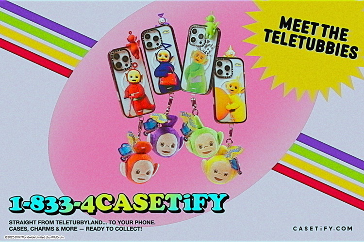 「テレタビーズ」テックアクセサリーが「CASETiFY」から登場!