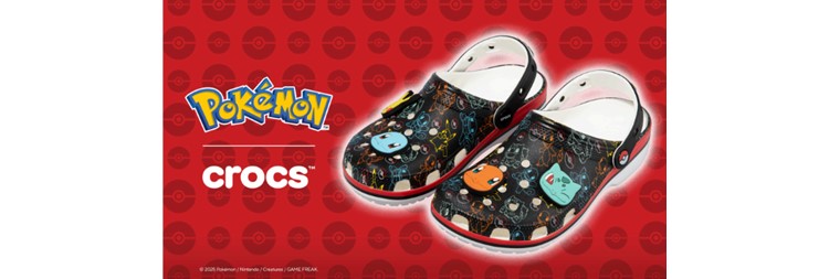 「ポケモン」×「Crocs™」最新コラボアイテムが登場!