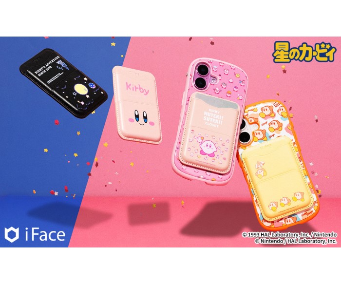 「星のカービィ」デザインのカードウォレットが「iFace」から登場！