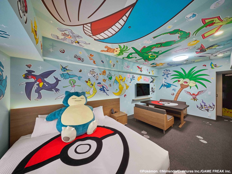 「MIMARU」のポケモンルームがリニューアル！100匹のポケモンたちがお部屋でお出迎え！