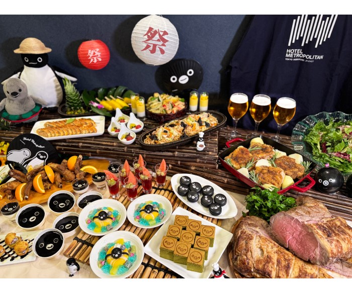 【ホテルメトロポリタン】2025年 夏だ!祭りだ!Suicaのペンギン 夏祭り サマービュッフェ 開催