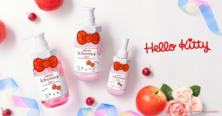「ハローキティ」×「&honey」初のコラボデザイン!カラーケアアイテムがスギ薬局限定で登場
